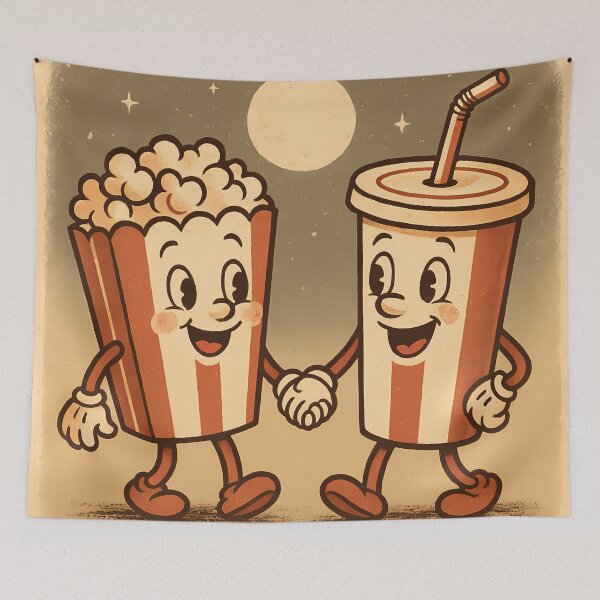Item preview, Vintage Movie Theater Snacks Gang Cinema movie film designed and sold by Cine8.