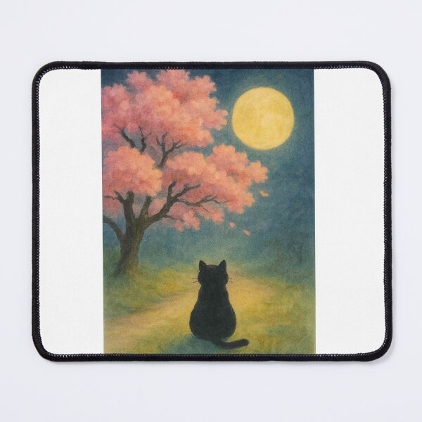 Item preview, The black cat that journeys across Japan’s scenic wonders designed and sold by M&VShop.