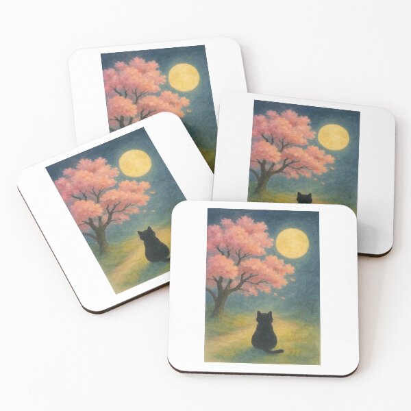 Item preview, The black cat that journeys across Japan’s scenic wonders designed and sold by M＆VShop.