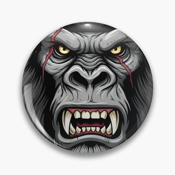 Item preview, A WOUNDED AND ANGRY MONKEY WITH THE CROWN designed and sold by infinitearte.