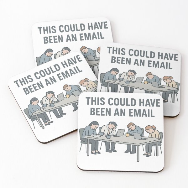 Item preview, This Could Have Been An Email – Funny Office Meeting Sticker designed and sold by BadaBingBear.
