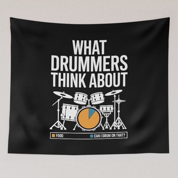Item preview, What Drummers Think About designed and sold by AniArtPL.