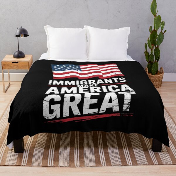 Item preview, Immigrants Make America Great Anti Trump designed and sold by PowAcademy.