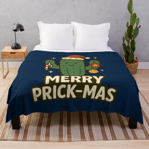 Item preview, Merry Prick-mas - Funny Cactus Christmas Pun Gift designed and sold by PunchDrop.