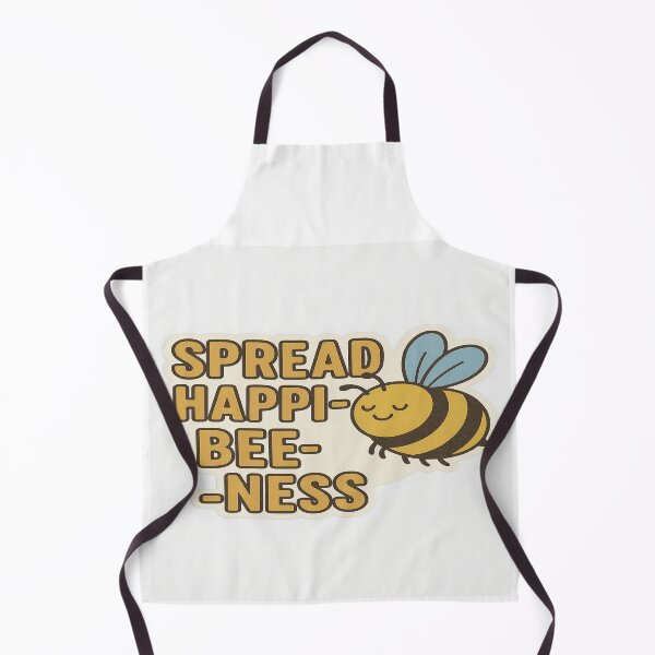 Item preview, SPREAD HAPPI-BEE-NESS BEE STICKER – CUTE POSITIVE ART designed and sold by Gurjeetpixelart.