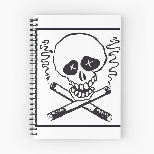 Item preview, Smoking Skull and Cross Bones Image designed and sold by Abstract65.