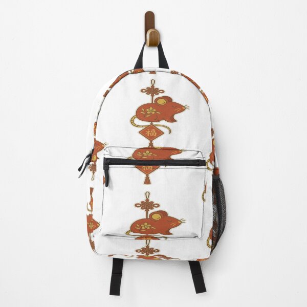 Item preview, CHINESE ZODIAC MOUSE ORNAMENT STICKER – LUCK & FORTUNE designed and sold by Gurjeetpixelart.