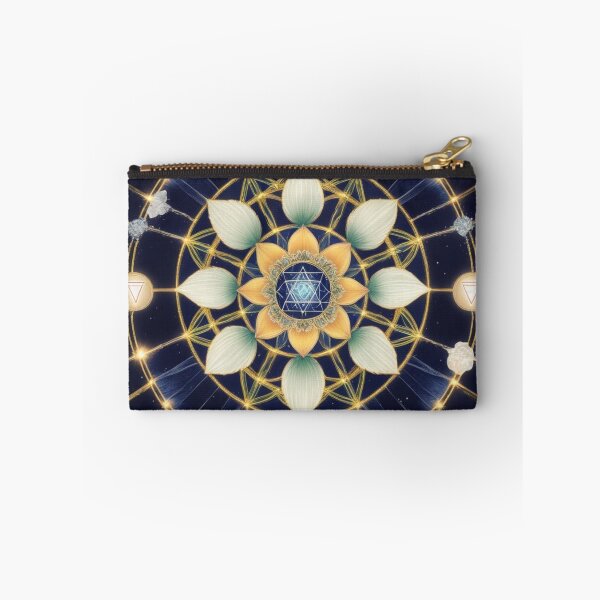 Item preview, Infinite Aura Lotus Grid – Cosmic Expansion Mandala designed and sold by ArtivaNest.