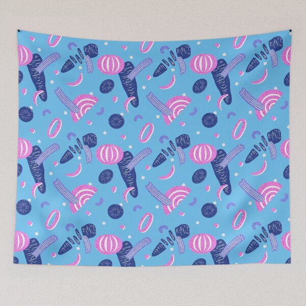 Item preview, Bubbling Vegetable Soup Time Pattern designed and sold by afternoon glow.