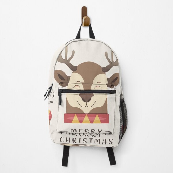 Item preview, Cute Reindeer Illustration with Merry Christmas Lettering designed and sold by Mariia Berezhna.