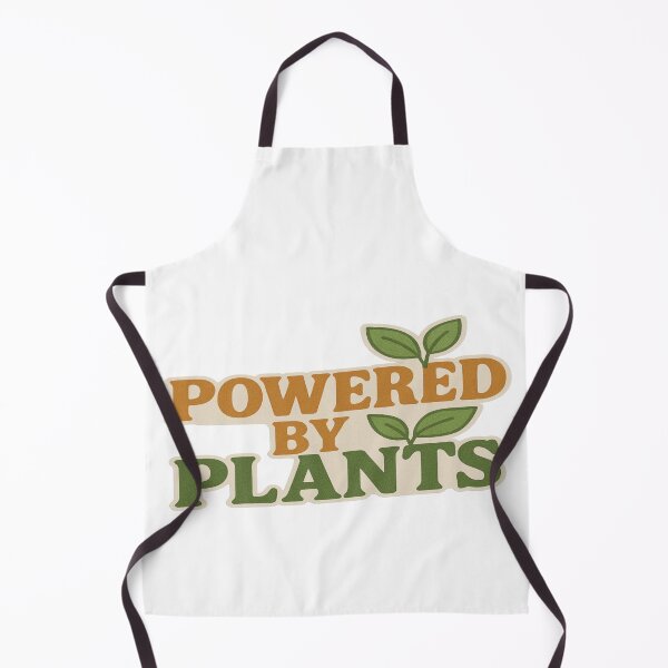 Item preview, POWERED BY PLANTS STICKER – VEGAN VEGETARIAN TYPOGRAPHY designed and sold by Gurjeetpixelart.
