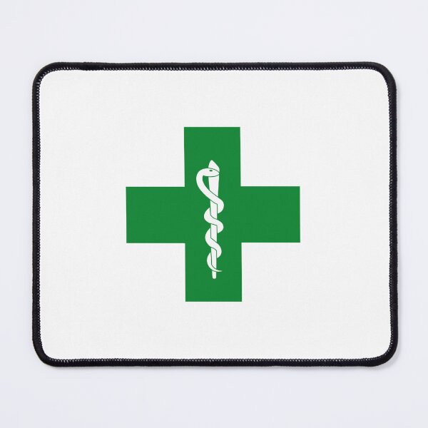 Item preview, Green Serpent Cross Logo designed and sold by Abstract65.
