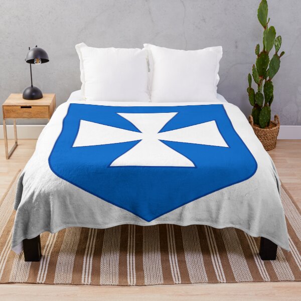 Item preview, White Cross Blue Shield Logo designed and sold by Abstract65.