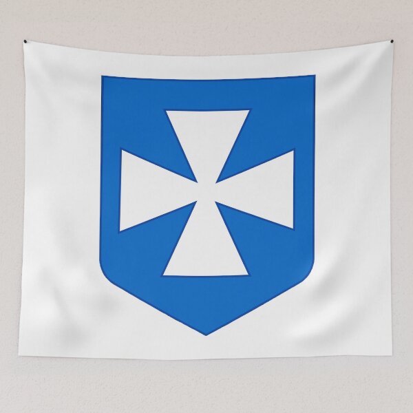 Item preview, White Cross Blue Shield Logo designed and sold by Abstract65.