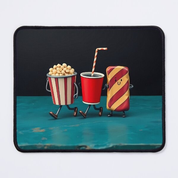 Item preview, Movie Theater Snacks Cute Art designed and sold by Cine8.