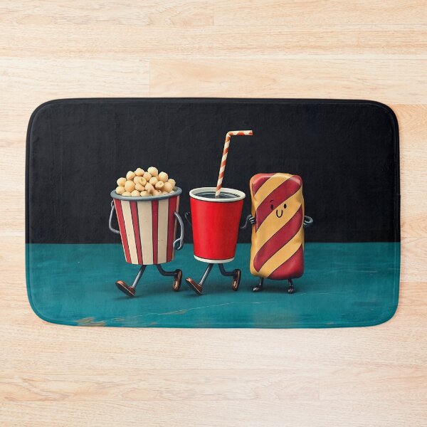 Item preview, Movie Theater Snacks Cute Art designed and sold by Cine8.