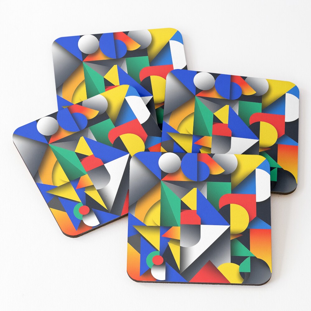 Item preview, Coasters (Set of 4) designed and sold by AureaGeometry.