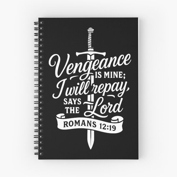 Item preview, Romans 12:19 Vengeance Is Mine Says The Lord designed and sold by plushism.