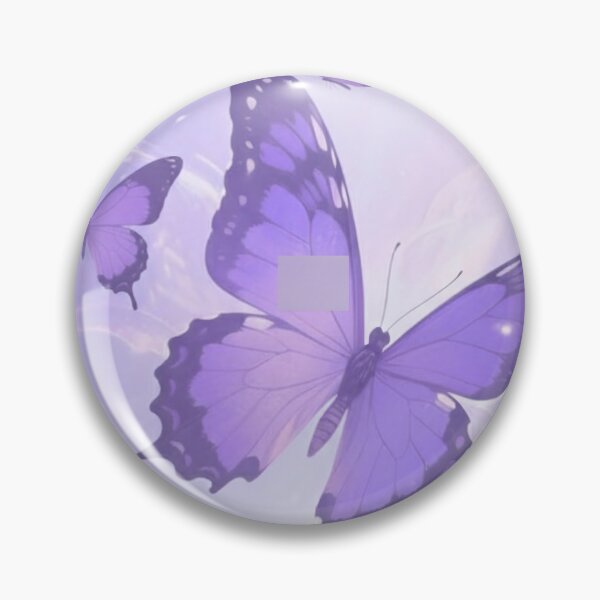 Item preview, Purple Butterfly Illustration with Glowing Lavender Gradient Background designed and sold by EtherealFlutter.
