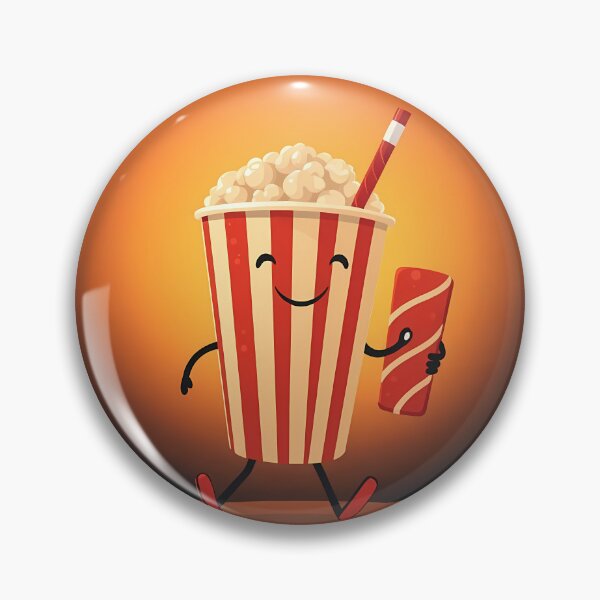 Item preview, Movie Theater Snacks Cute Art designed and sold by Cine8.