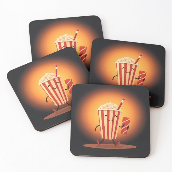 Item preview, Movie Theater Snacks Cute Art designed and sold by Cine8.