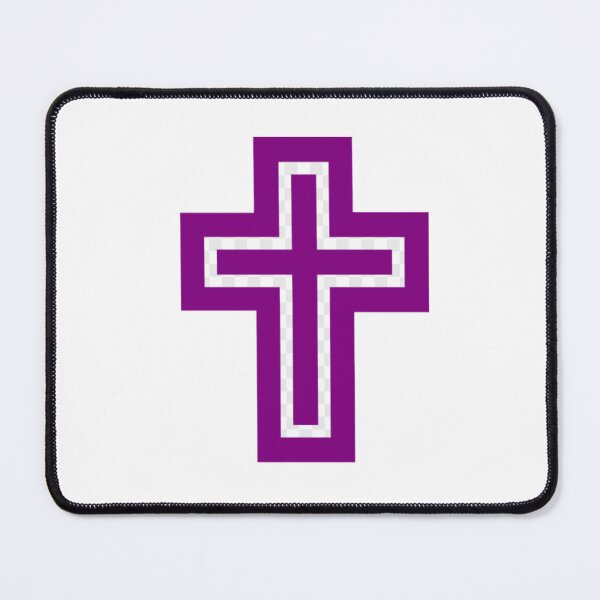 Item preview, Purple Christian Cross designed and sold by Abstract65.