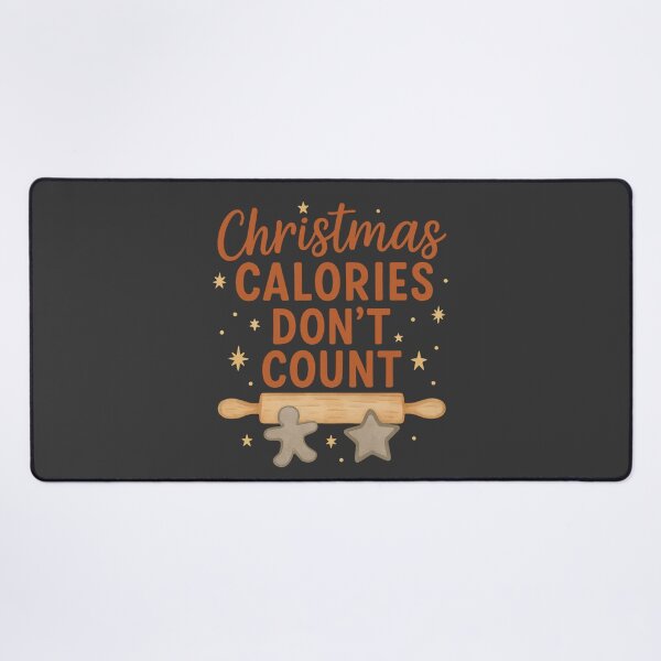 Item preview, Christmas Calories Don't Count - Funny Holiday Baking Gift designed and sold by PunchDrop.