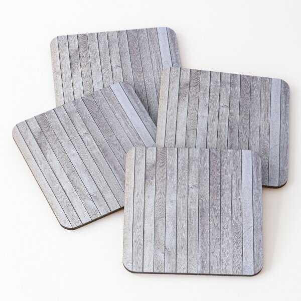 Item preview, Weathered Wood Planks - Rustic Grey Minimalist Texture designed and sold by ConfuseLab Shop.