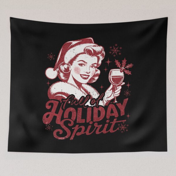 Item preview, Holiday Spirit Funny Cocktail Festive Bright Cheerful designed and sold by BlightedArt.