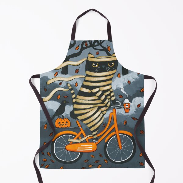 Item preview, Mummy Cat Bicycle Ride designed and sold by KilkennyCat Art.