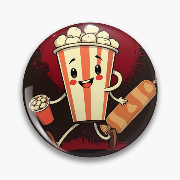 Item preview, Movie Theater Snacks Cute Art designed and sold by Cine8.