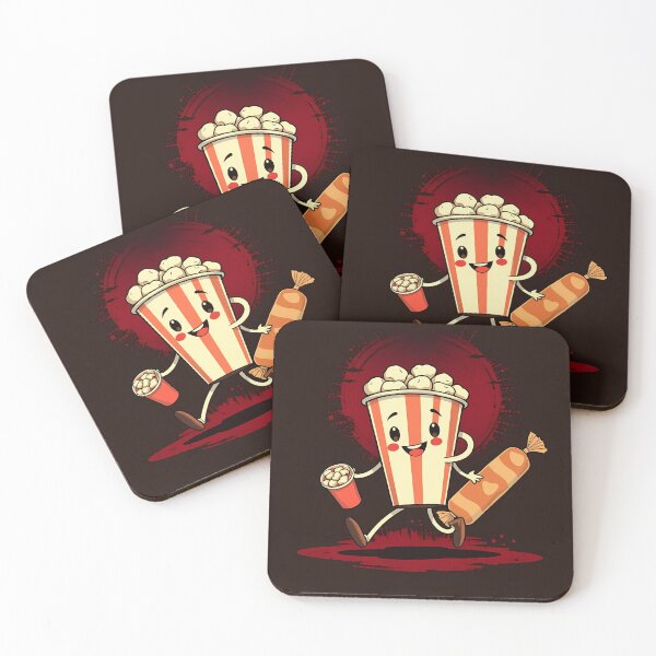 Item preview, Movie Theater Snacks Cute Art designed and sold by Cine8.