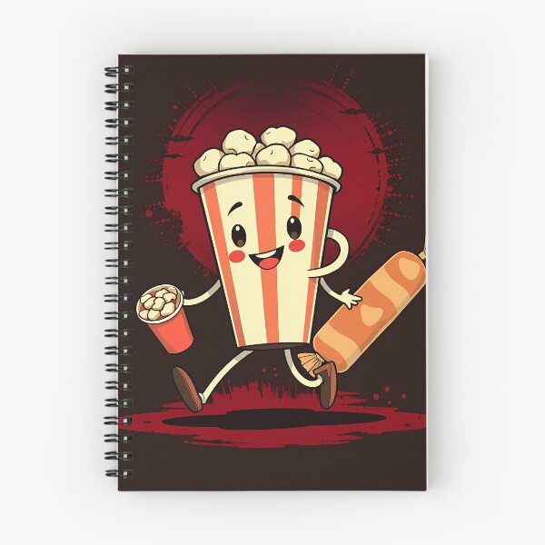 Item preview, Movie Theater Snacks Cute Art designed and sold by Cine8.