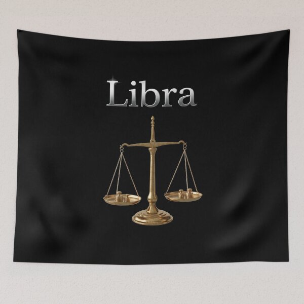Item preview, Golden Libra's Cosmic Balance designed and sold by ZodiacWonders.