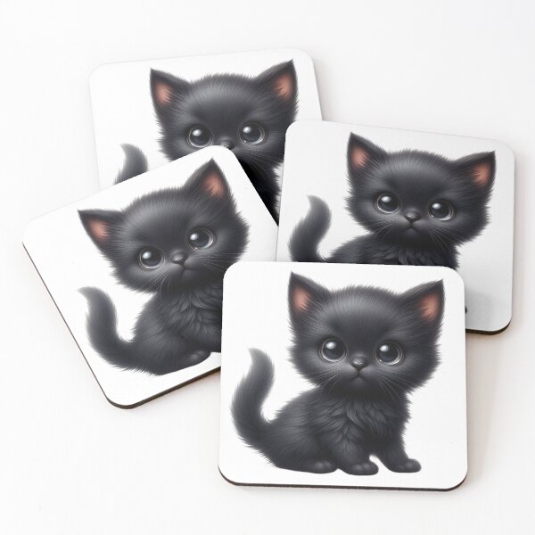 Item preview, Cute Black Kitten 13 designed and sold by CharlieDesings.
