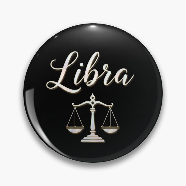 Item preview, Glimmering Libra Balance designed and sold by ZodiacWonders.