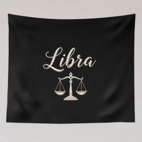 Item preview, Glimmering Libra Balance designed and sold by ZodiacWonders.