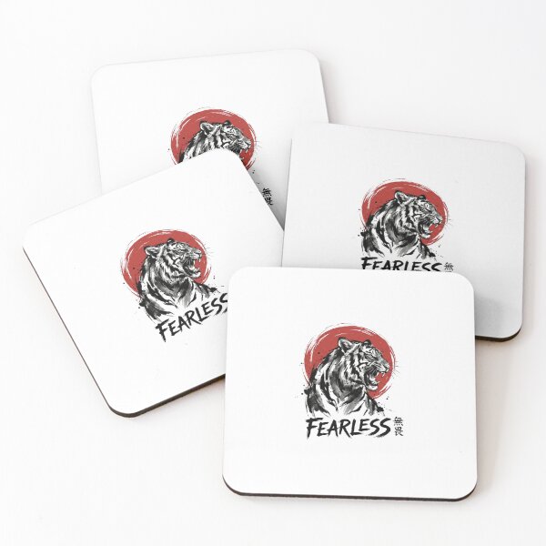 Item preview, Fearless Tiger Artwork designed and sold by GenzShoppingHub.
