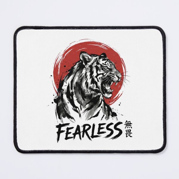 Item preview, Fearless Tiger Artwork designed and sold by GenzShoppingHub.