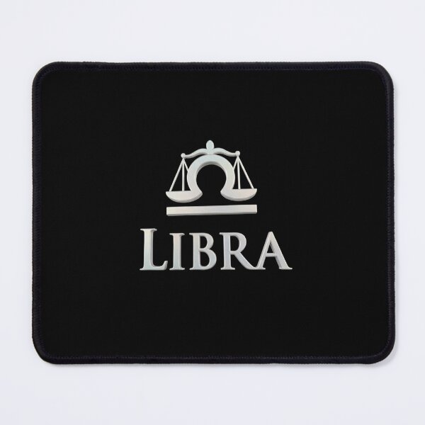 Item preview, Elegant Silver Libra Zodiac designed and sold by ZodiacWonders.
