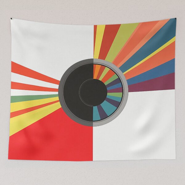 Item preview, Colorful Cinema Reel Abstract Art designed and sold by Cine8.
