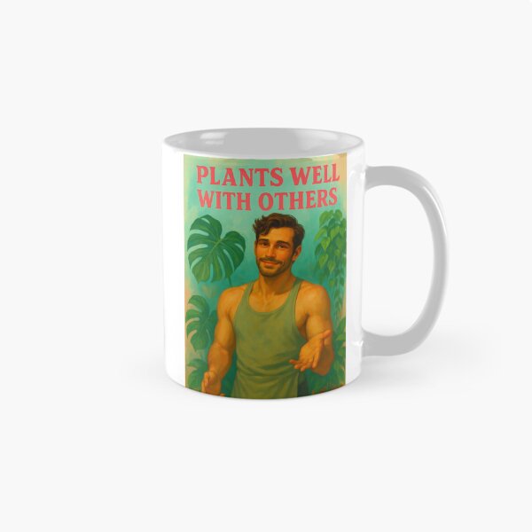 Item preview, Plant Daddy No. 8 – The Friendly Flirt (Plants Well With Others) designed and sold by MPForet.