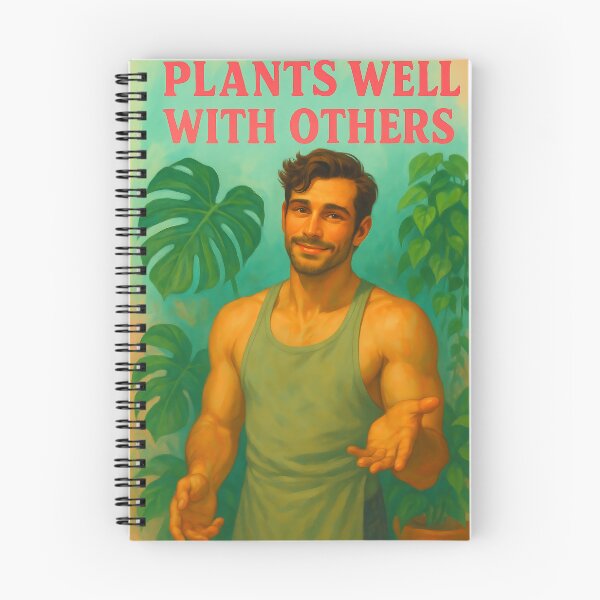 Item preview, Plant Daddy No. 8 – The Friendly Flirt (Plants Well With Others) designed and sold by MPForet.