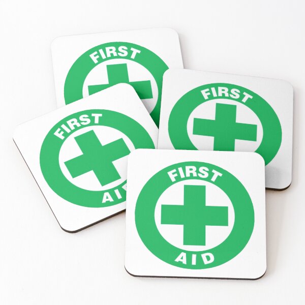 Item preview, First Aid Green Cross On White Background designed and sold by Abstract65.