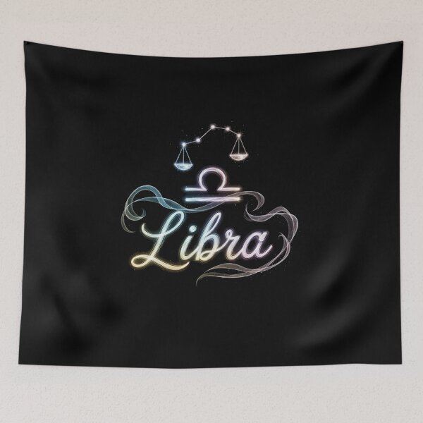 Item preview, Ethereal Libra Zodiac Glow designed and sold by ZodiacWonders.