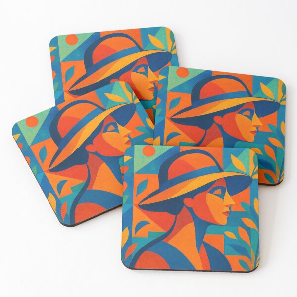 Item preview, Floral geometry meets portraiture designed and sold by Sigtrix.