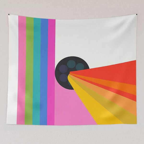 Item preview, Colorful Cinema Reel Abstract Art designed and sold by Cine8.