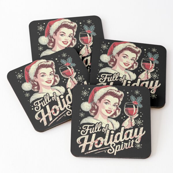 Item preview, Holiday Spirit Funny Cocktail Festive Bright Cheerful designed and sold by BlightedArt.