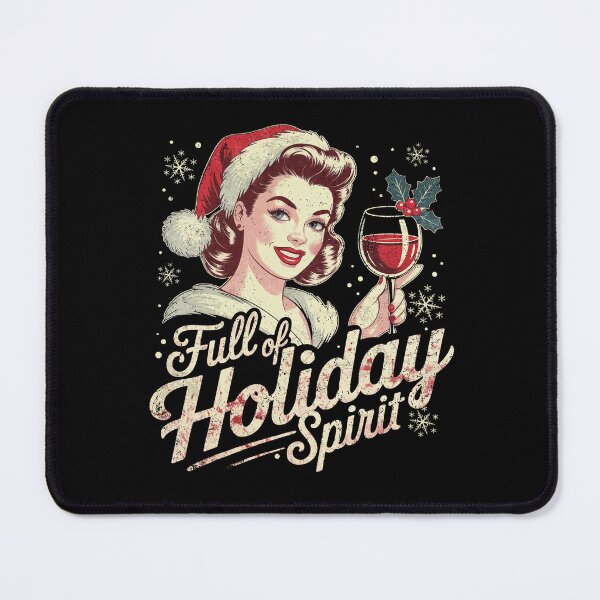 Item preview, Holiday Spirit Funny Cocktail Festive Bright Cheerful designed and sold by BlightedArt.