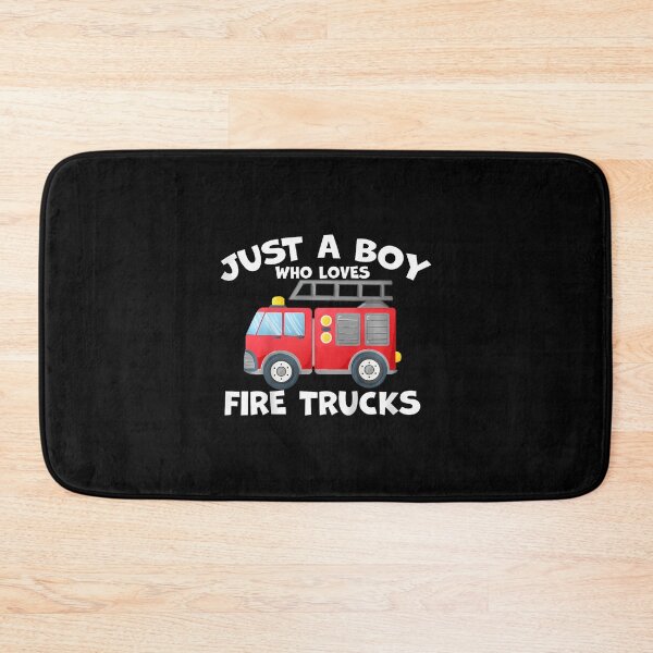 Item preview, Kids Just A Boy Who Loves Fire Trucks Firefighter Boy Fire Truck designed and sold by KathleenEliza.